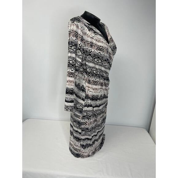 Calvin Klein NWT Snake Print Dress (B7#8) - Picture 3 of 7